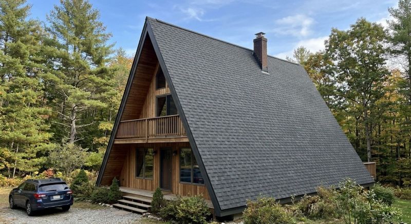 A Frame Roof Installation in New Castle, DE