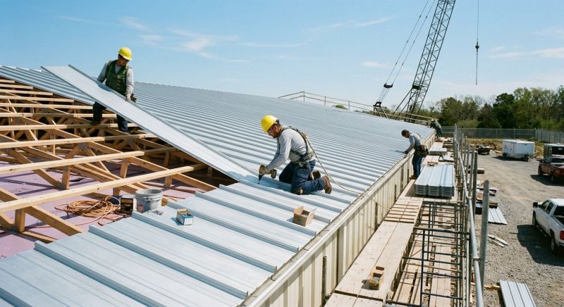 Aluminum Roof Installation in Salem, NJ