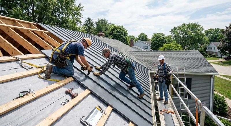 Aluminum Roof Installation in Wilmington, DE