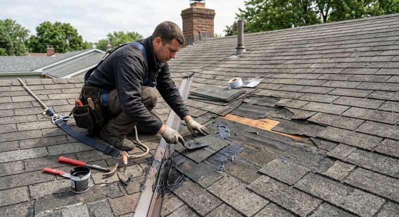 Asphalt Roof Leak Repair in Pennsville, NJ