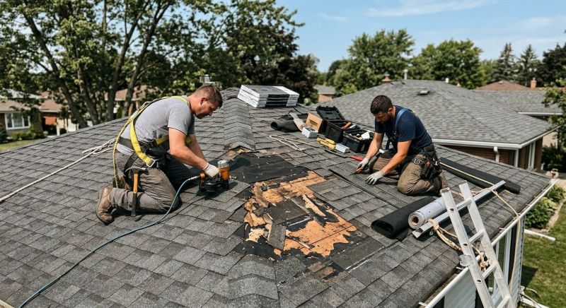 Asphalt Roof Repair in Pennsville, NJ