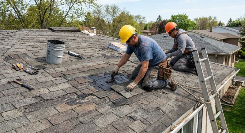 Asphalt Roof Repair in Springfield, PA