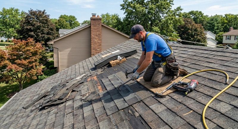 Asphalt Shingles Repair in Drexel Hill, PA