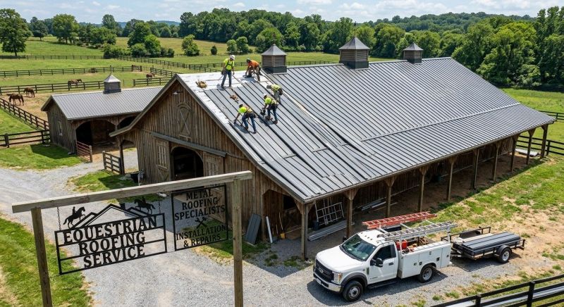 Barn Roof Installation in New Castle, DE