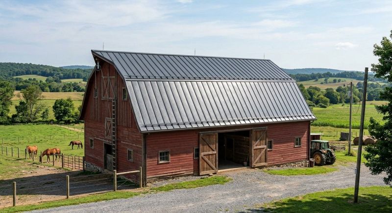 Barn Roof Replacement in Middletown, DE