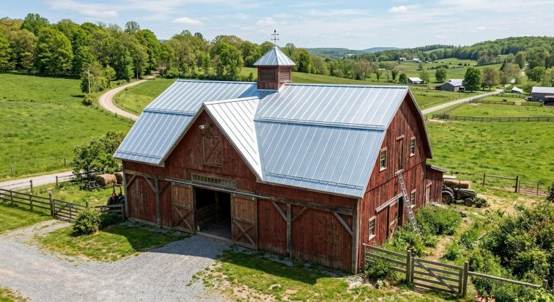 Barn Roof Replacement in Springfield, PA
