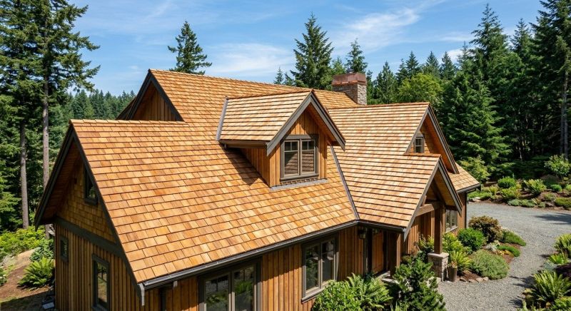 Cedar Roof Construction in New Castle, DE