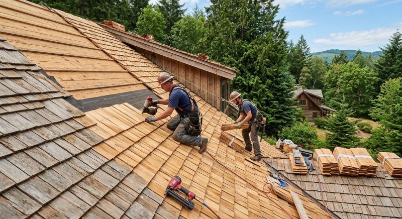 Cedar Roof Installation in Glen Mills, PA