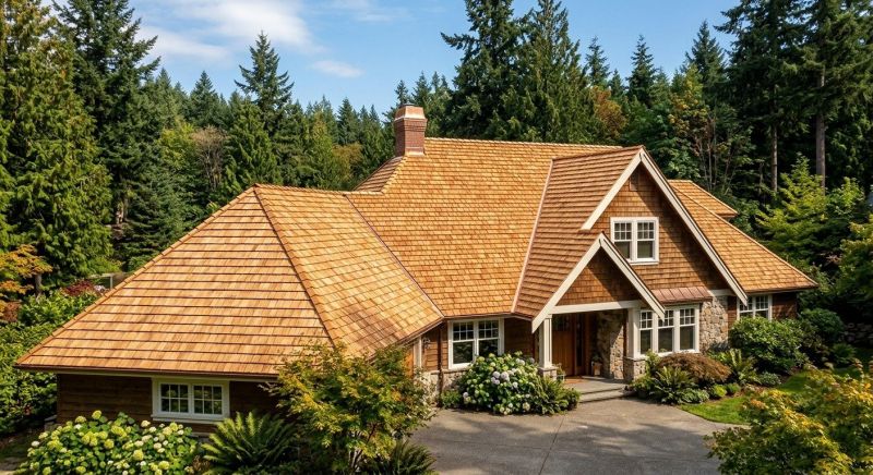 Cedar Roof Installation in Media, PA