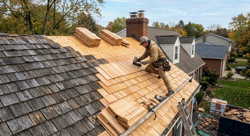 Cedar Roof Replacement in Bear, DE