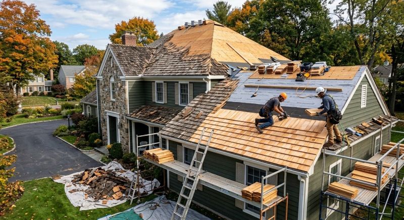 Cedar Roof Replacement in Chester, PA