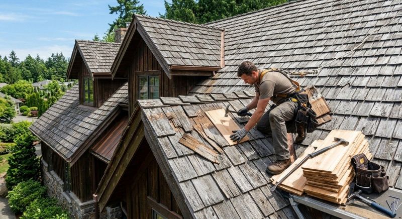 Cedar Shingles Repair in Chesapeake City, MD