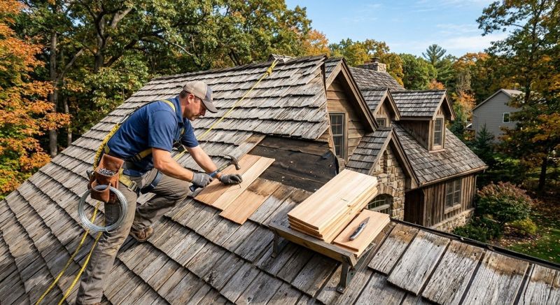Cedar Shingles Repair in Cochranville, PA