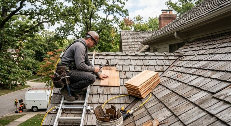 Cedar Shingles Repair in Glenolden, PA