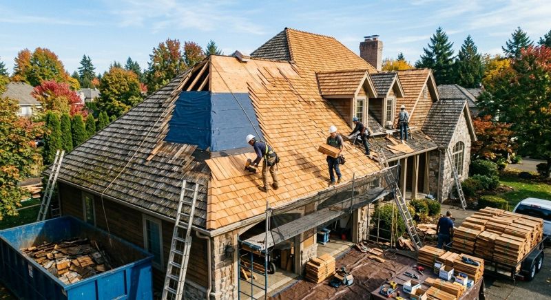 Cedar Shingles Replacement in Cochranville, PA