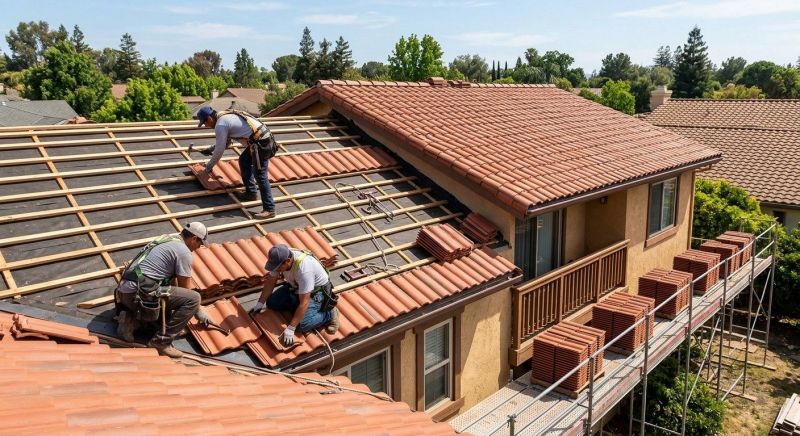 Clay Roof Installation in Delaware County, PA