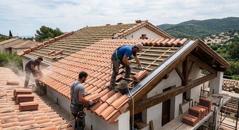 Clay Roof Installation in Delaware County, PA