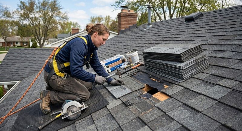 Collapsing Roof Repair in New Castle, DE