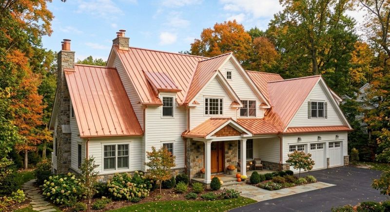 Copper Roof Replacement in New Castle, DE