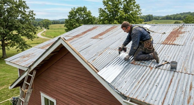Corrugated Roof Repair in Monroeville, NJ