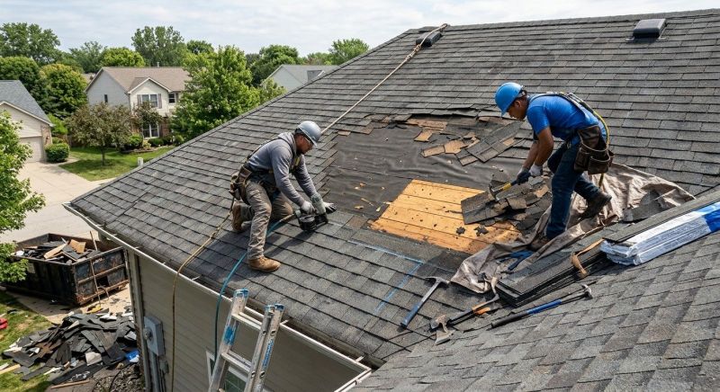 Damaged Roof Repair in Elkton, MD