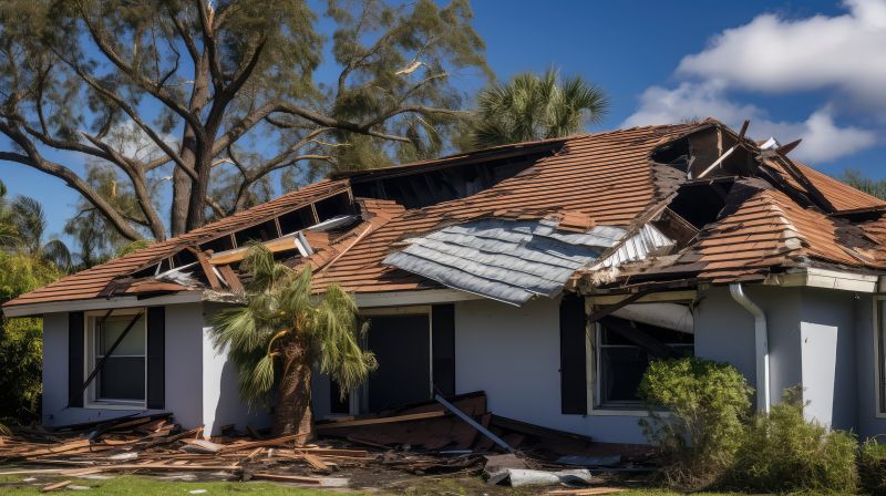 Damaged Roof Replacement in New Castle County, DE