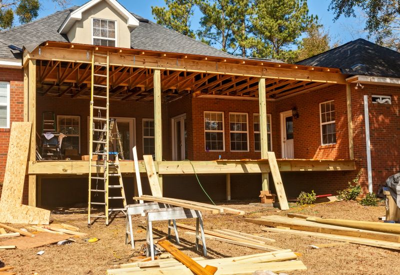 Deck Roof Construction in New Castle, DE
