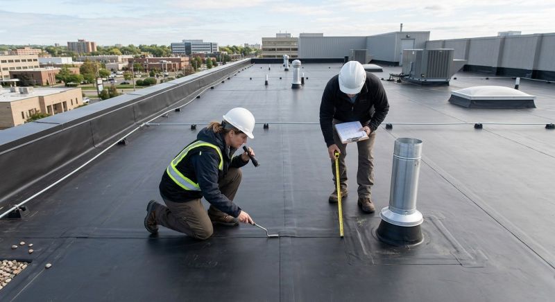 Epdm Roof Inspection in New Castle, DE