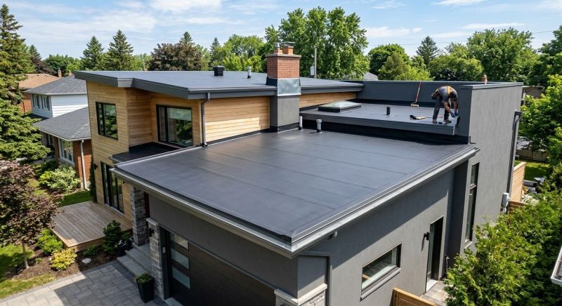 Epdm Roof Installation in Chester, PA
