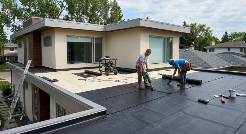 Flat Roof Installation in Springfield, PA