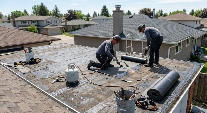 Flat Roof Repair in North East, MD