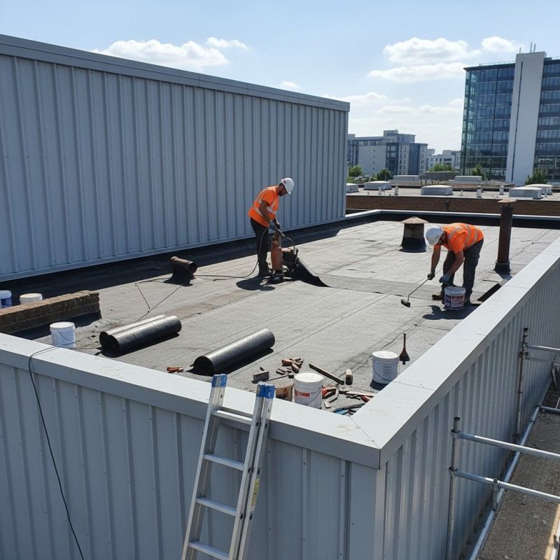 Flat Roof Repair in Pennsville, NJ