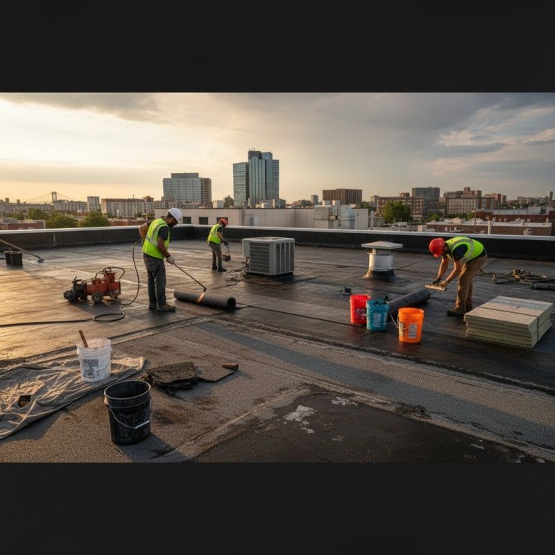 Flat Roof Repair in Springfield, PA