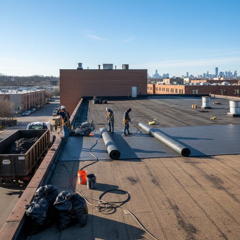 Flat Roof Replacement in Clifton Heights, PA