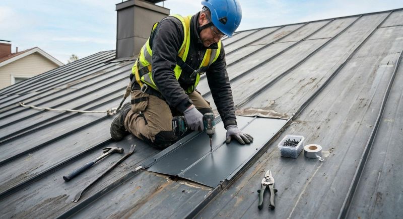 Galvanized Roof Repair in New Castle, DE