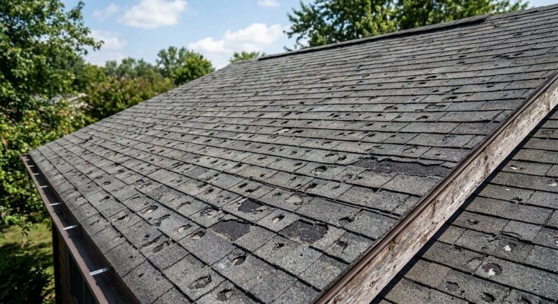 Hail Damage Roof Repair in Chester, PA