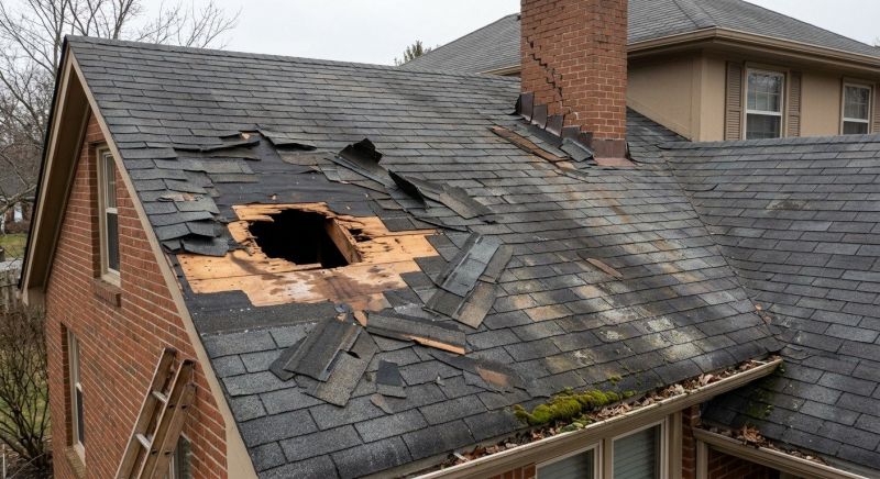 Hail Damage Roof Repair in Coatesville, PA
