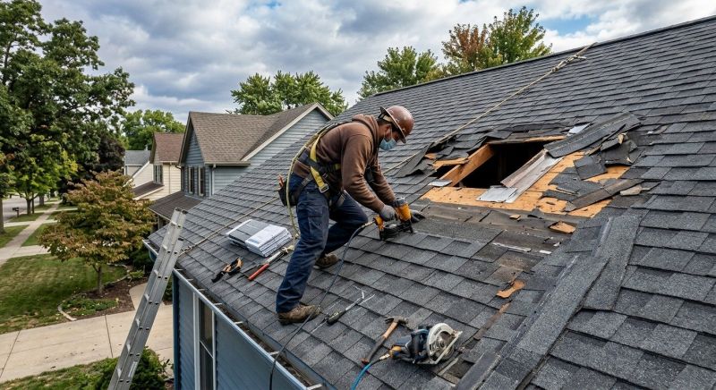 Hail Damage Roof Repair in Cochranville, PA