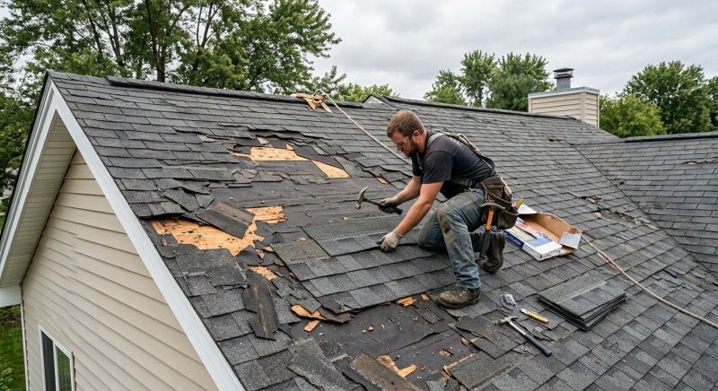 Hail Damage Roof Repair in West Chester, PA