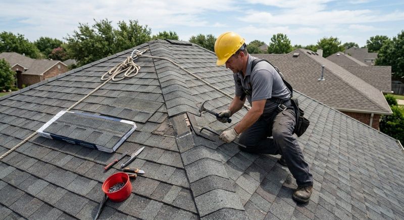 Hip Roof Shingle Replacement in New Castle, DE