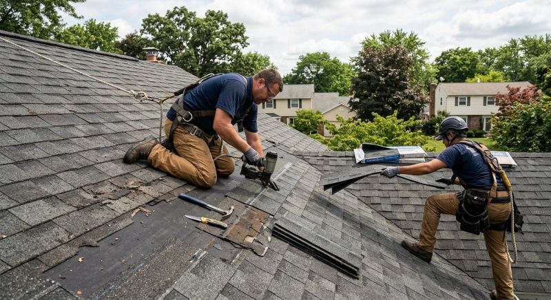 House Roof Repair in Avondale, PA