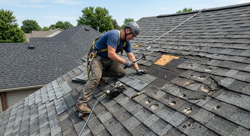 House Roof Repair in Pennsville, NJ