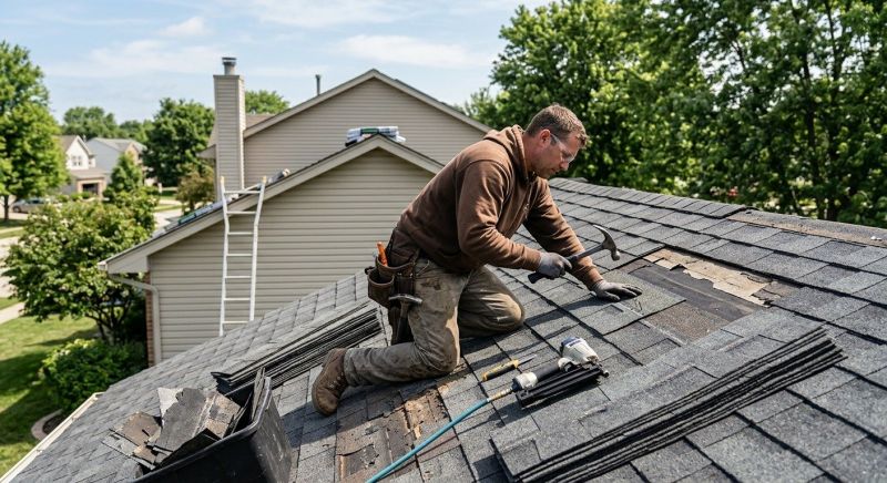 House Roof Repair in West Chester, PA