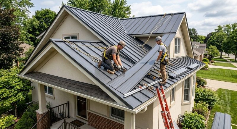 Metal Roof Installation in Drexel Hill, PA