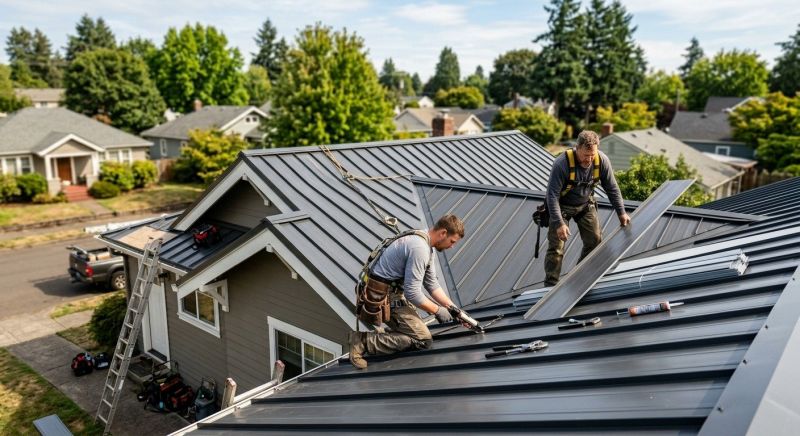 Metal Roof Repair in Cochranville, PA
