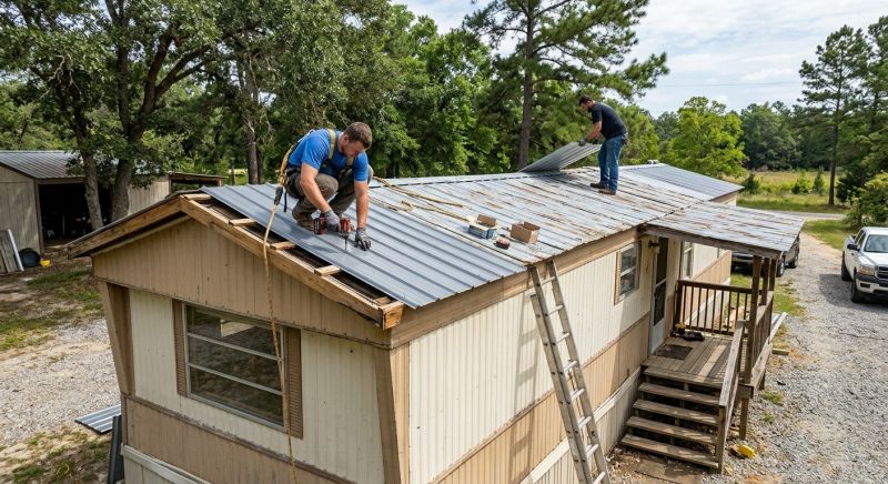 Metal Roof Repair in Glen Mills, PA