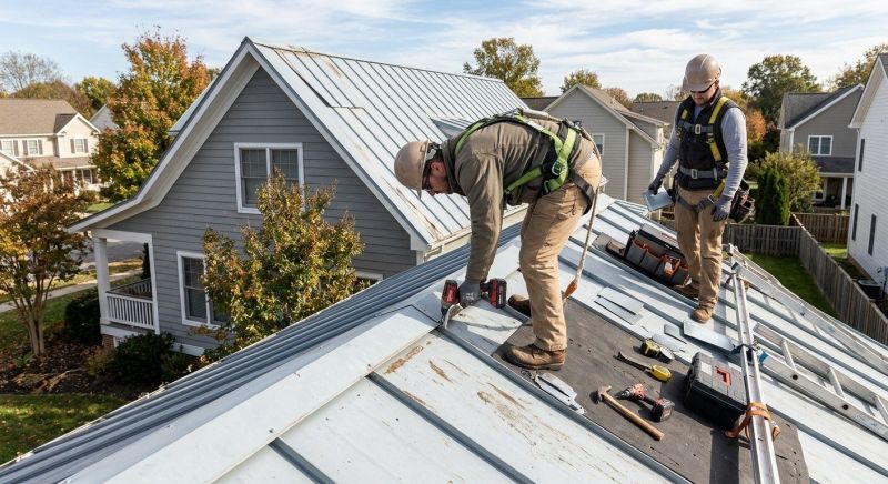 Metal Roof Repair in North East, MD