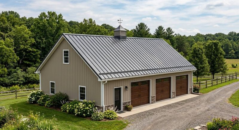 Pole Barn Roof Repair in Delaware City, DE