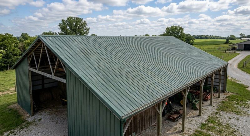 Pole Barn Roof Repair in Townsend, DE