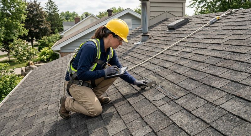 Roof Damage Inspection in Avondale, PA